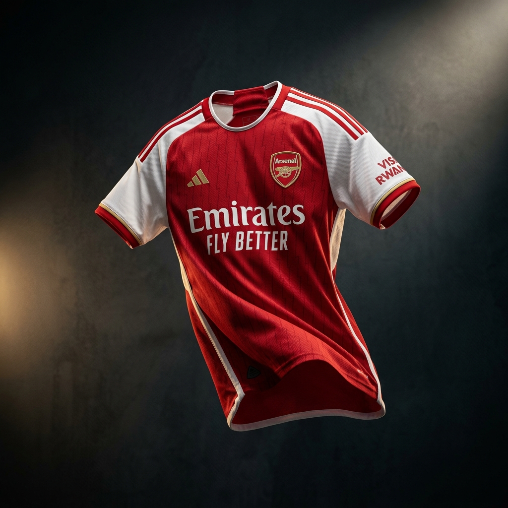 Arsenal current-season home kit